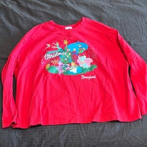 Disneyland Christmas Long Sleeve Tee Kids XXL